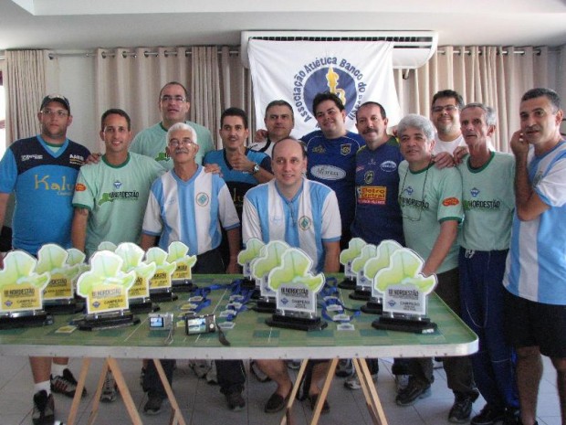 A beleza dos troféus foi um dos pontos fortes da competição.